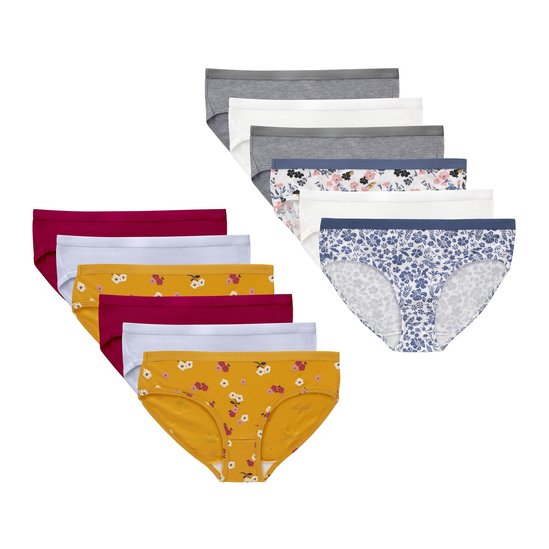 Hanes girls Cotton Stretch Underwear