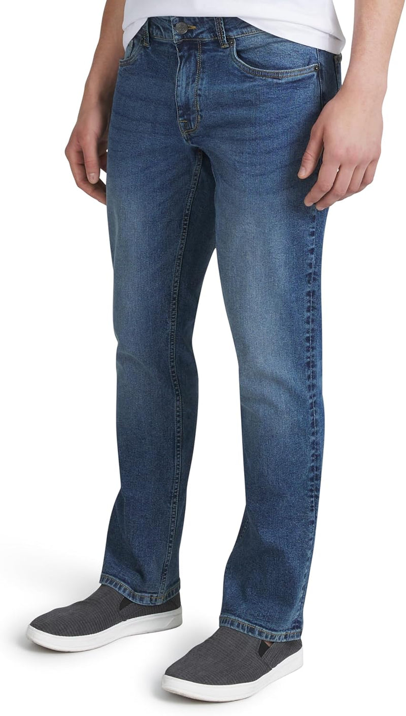 Quiksilver Men's 5 Pocket Straight Fit Stretch Waist Denim Jeans-73