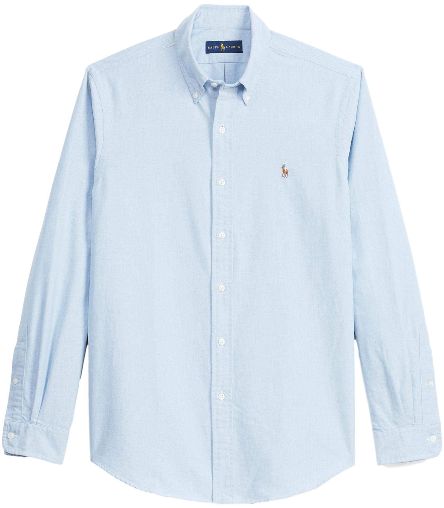 POLO RALPH LAUREN Men's Classic Oxford Long Sleeve Sport Shirt-23