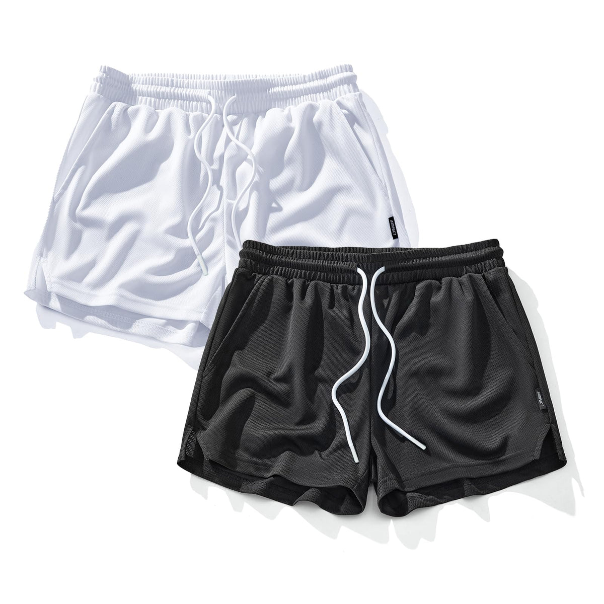 AIMPACT Mens Mesh Running Shorts 3 Inch Quick Dry Lightweight Gym Workout Athletic Shorts for Men with Pockets