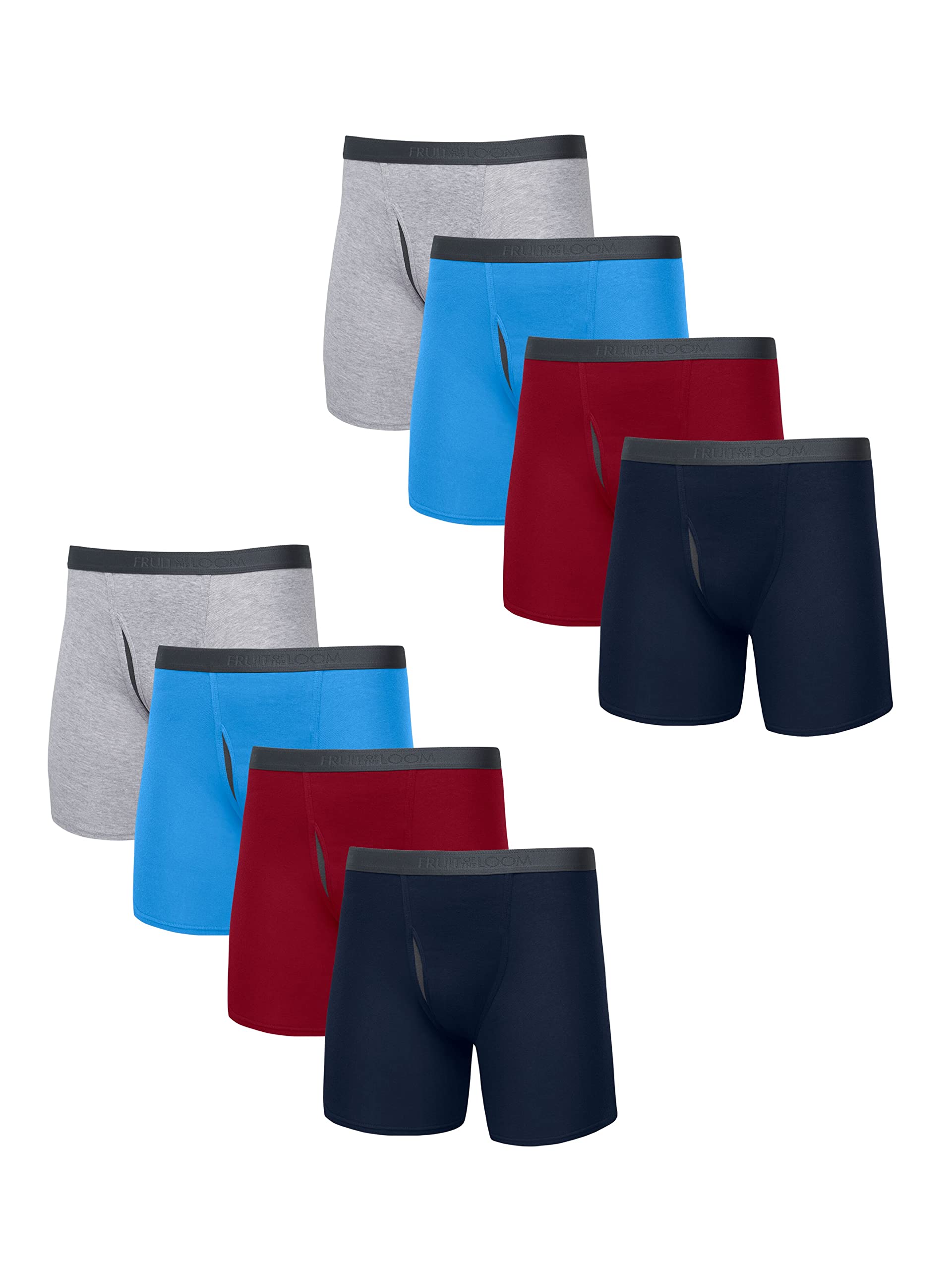 Fruit of The Loom Men's Premium Cotton Underwear | Tag-Free | Also Available in Big & Tall-17