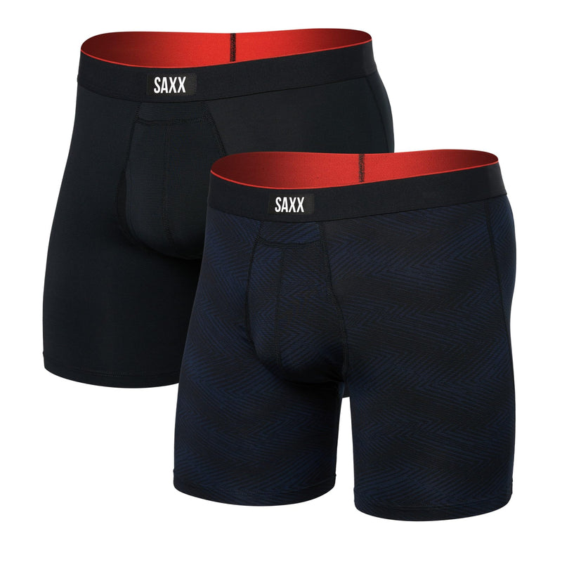 SAXX Underwear Co. Men's Multi-Sport Mesh Boxer Brief Fly 2 Pack-28