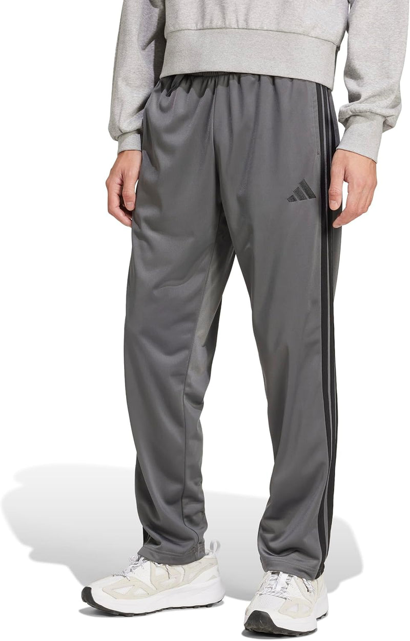 Adidas Mens 3-Stripes Tricot Open Hem Track Pants-38
