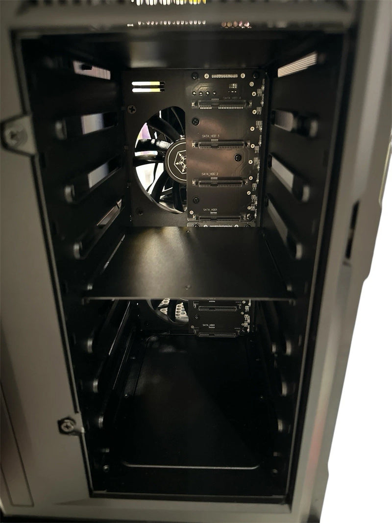 SilverStone CS382 8-Bay SAS-12G / SATA-6G Hot-swappable High Perform Micro-ATX-6
