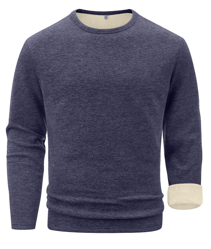 Sailwind Mens Wool Base Layer Long Sleeve Undershirts Crewneck Thermal Shirt-10