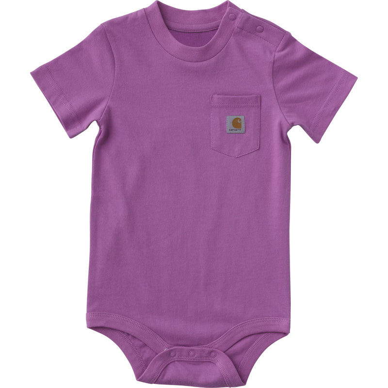 Carhartt Unisex Baby, Short-sleeve Bodysuit Pocket T-shirt