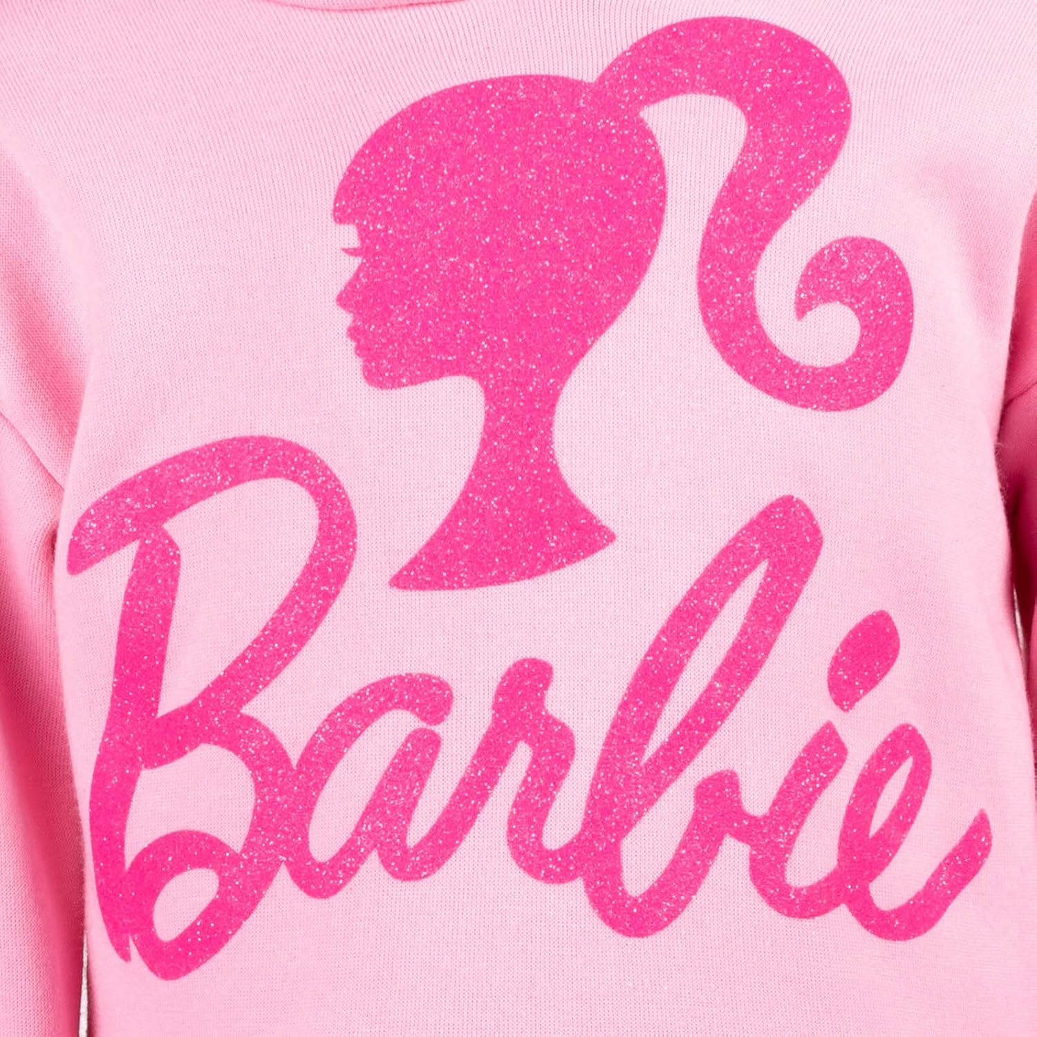 Barbie Girls Fleece Hoodie and Leggings Outfit Set Toddler to Big Kid Sizes (2T - 18-20)