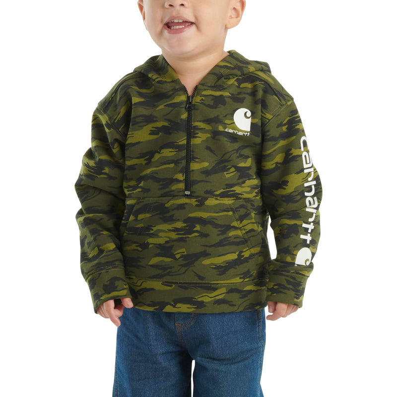 Carhartt Kid's CA6273 Long-Sleeve Half-Zip Sweatshirt - Boys-60