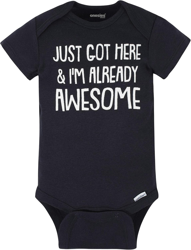 Onesies Brand unisex-baby 8-pack Short Sleeve Mix & Match Bodysuits