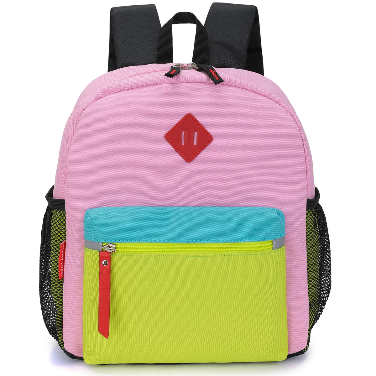 Toddler Kids Backpack for Boys or Girls, Green Blue, 12 Inch