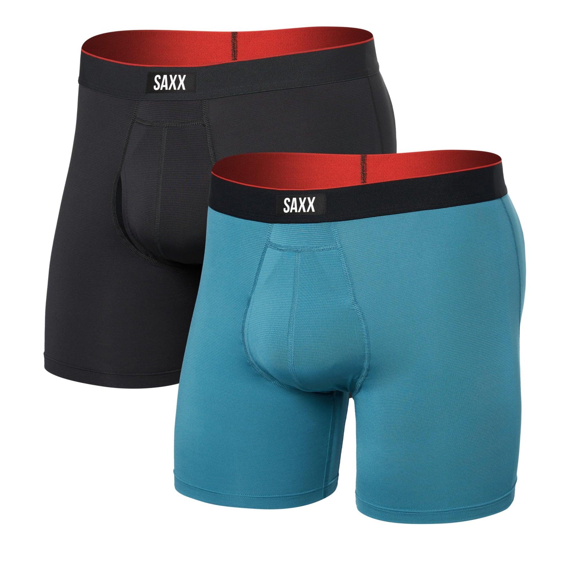 SAXX Underwear Co. Men's Multi-Sport Mesh Boxer Brief Fly 2 Pack-27