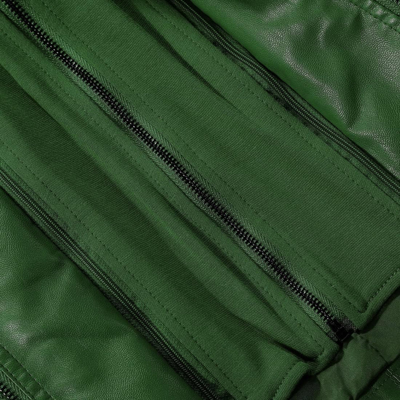 Tanming Womens Faux Leather Jacket Hooded Moto Biker Coat Outerwear Fall Fashion Outfits Winter Clothes-64