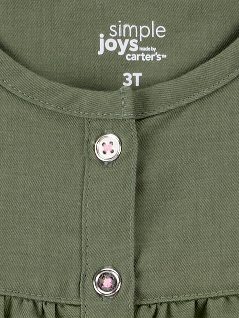 Simple Joys by Carter's girls 4-piece Playwear Set