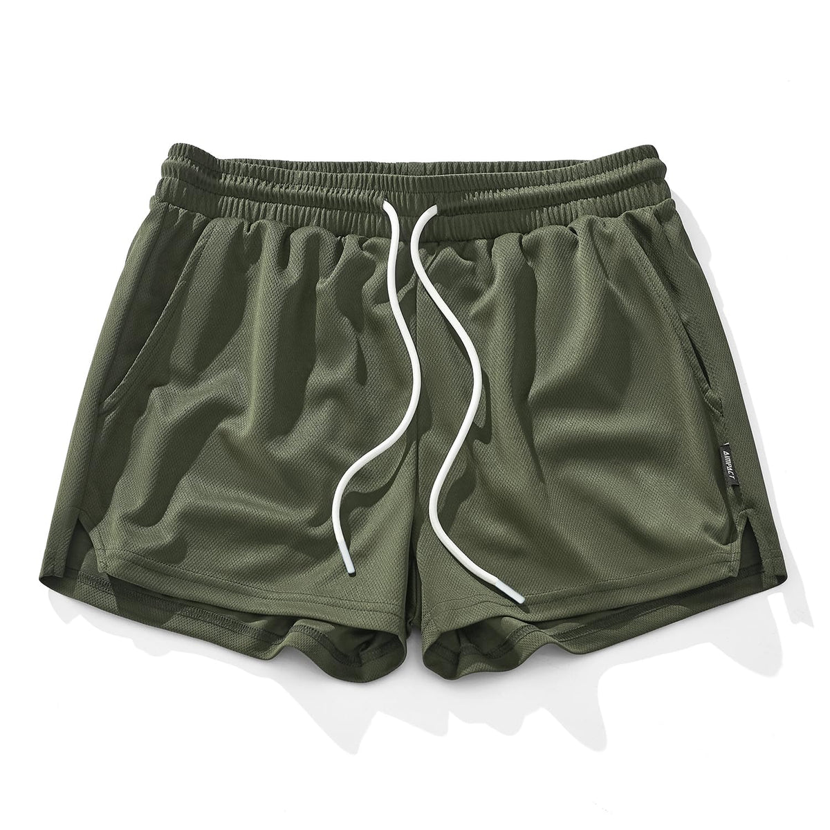 AIMPACT Mens Mesh Running Shorts 3 Inch Quick Dry Lightweight Gym Workout Athletic Shorts for Men with Pockets