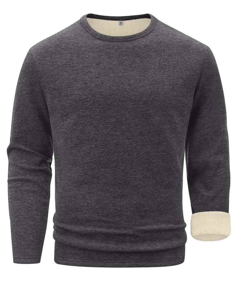 Sailwind Mens Wool Base Layer Long Sleeve Undershirts Crewneck Thermal Shirt-17