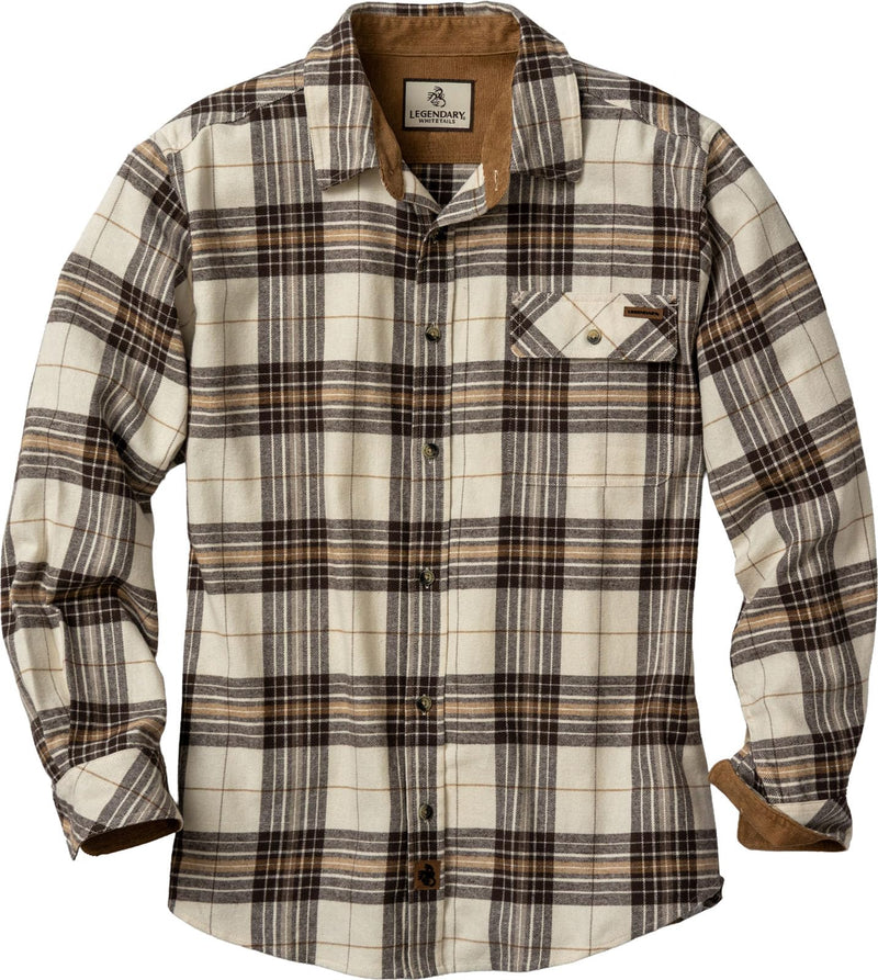 Legendary Whitetails Men's Flannel Shirt Long Sleeve Button Down 100% Cotton-22