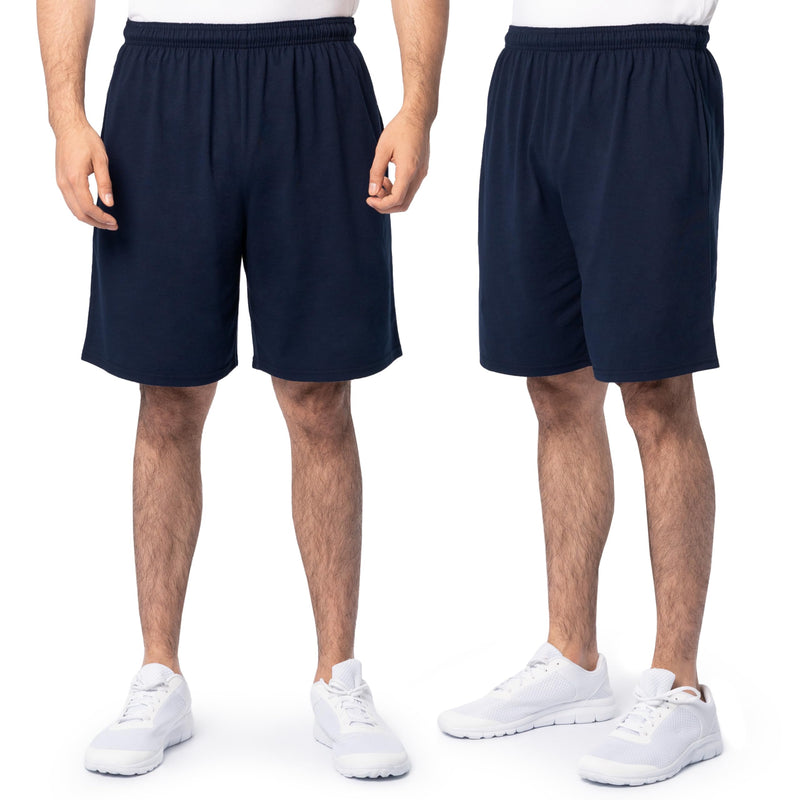 Fruit of the Loom Men's Eversoft Cotton Shorts with Pockets (S-4XL)