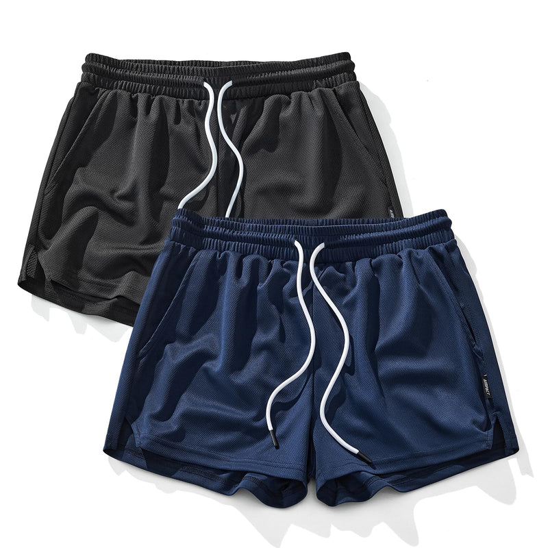 AIMPACT Mens Mesh Running Shorts 3 Inch Quick Dry Lightweight Gym Workout Athletic Shorts for Men with Pockets