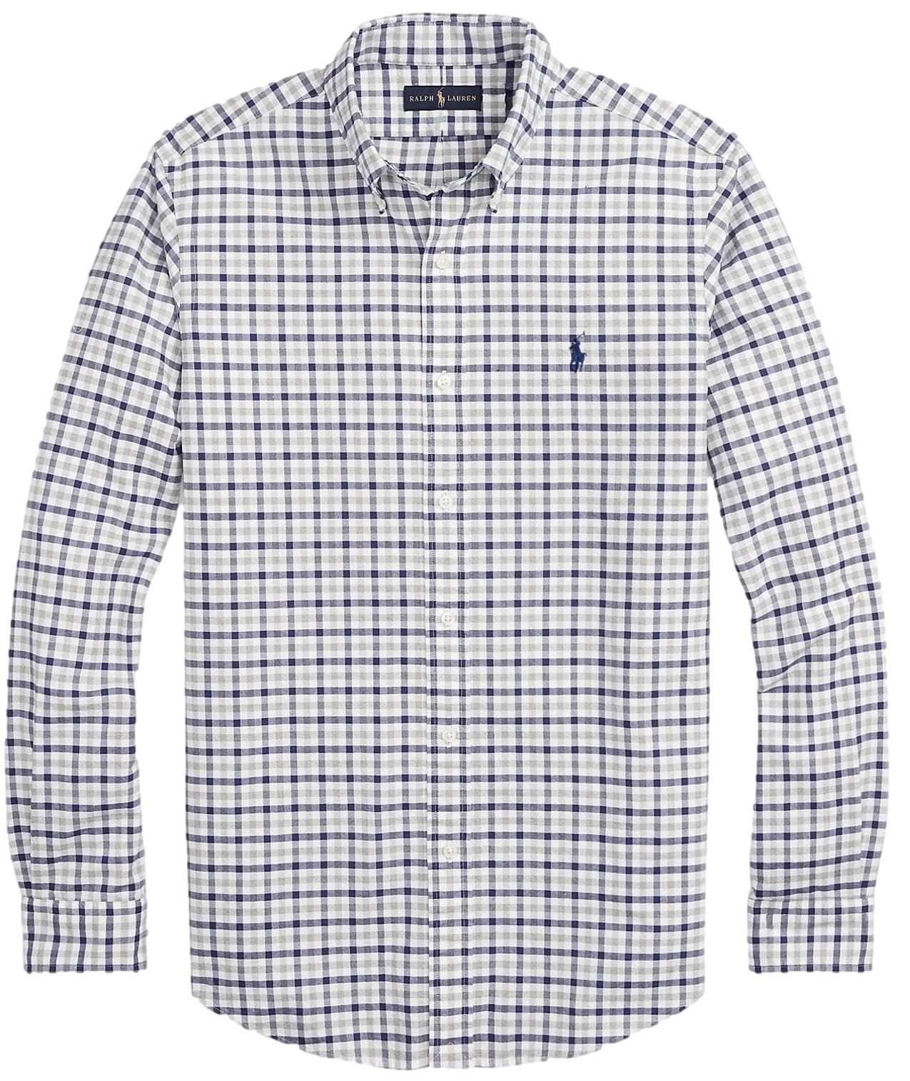 POLO RALPH LAUREN Men's Classic Oxford Long Sleeve Sport Shirt-1