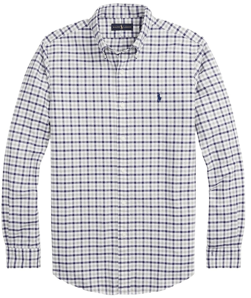 POLO RALPH LAUREN Men's Classic Oxford Long Sleeve Sport Shirt-1