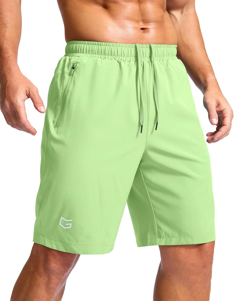 G Gradual Men's Athletic Running Shorts with Zipper Pockets Quick Dry 7"/ 5"/ 9" Workout Gym Shorts for Basketball Hiking-65