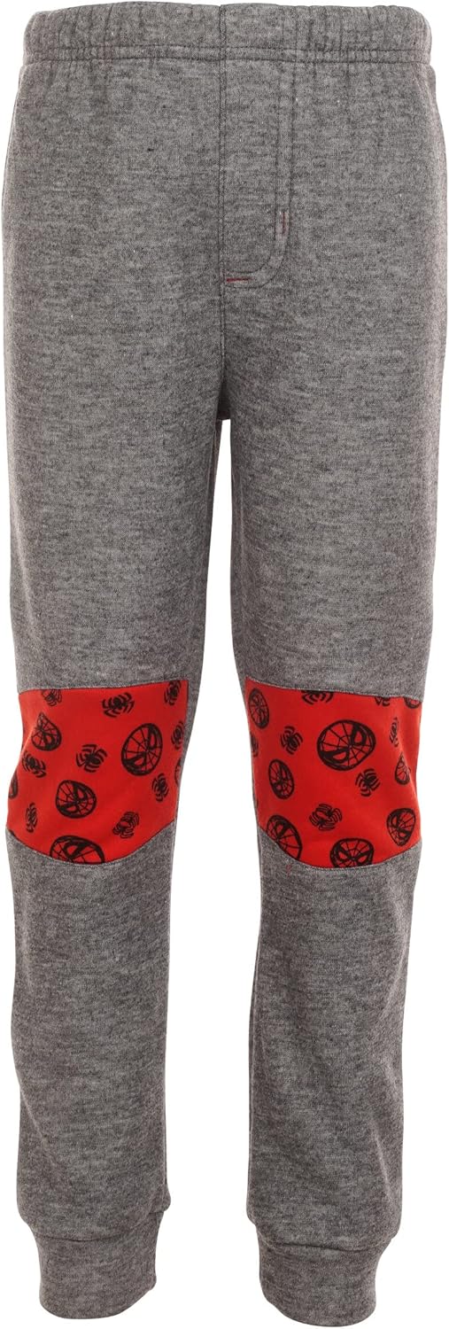 Marvel Avengers Spider-Man Fleece Pullover Hoodie and Jogger Pants Outfit Set Toddler to Big Kid Sizes (2T - 18-20)
