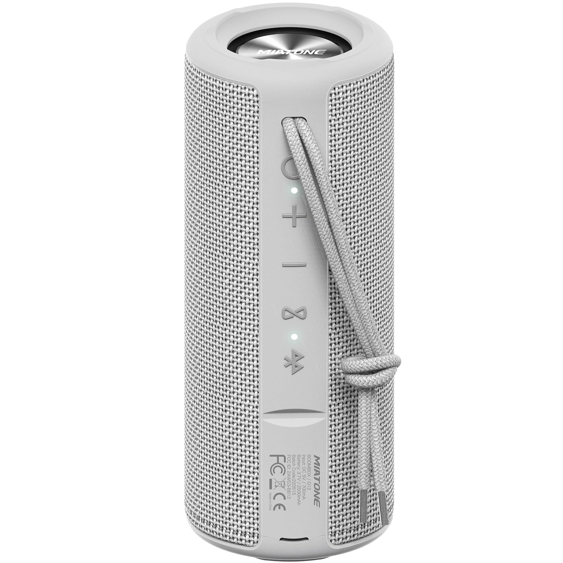 MIATONE Boombox Outdoor Portable Bluetooth Speaker Waterproof Wireless Speakers Gifts for Women Mothers Mom Wife Her - Pink