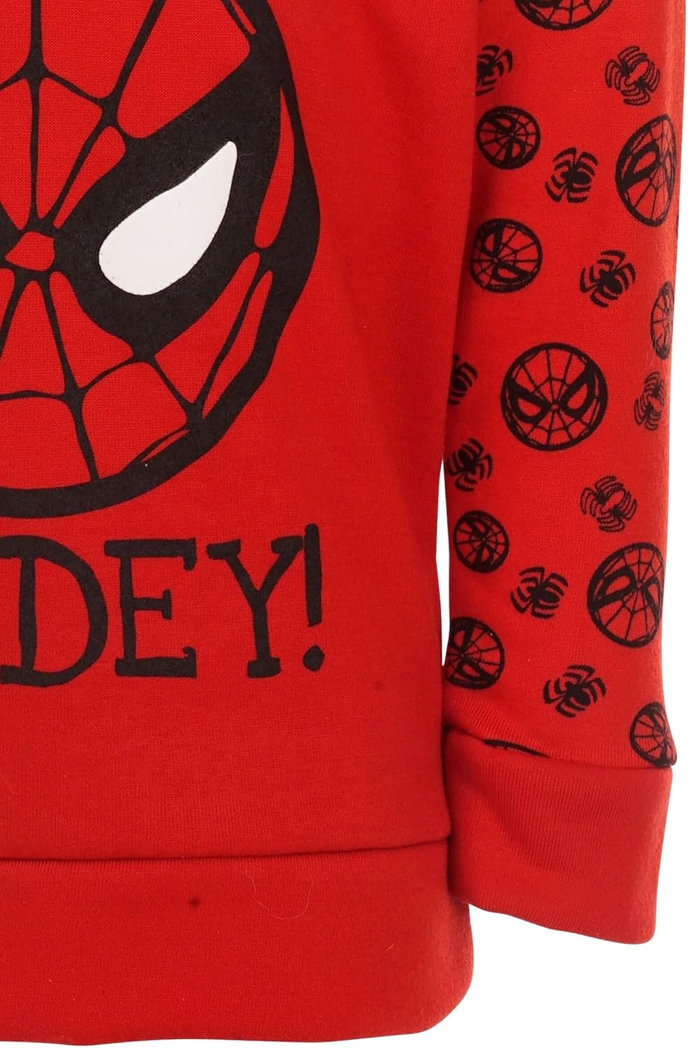 Marvel Avengers Spider-Man Fleece Pullover Hoodie and Jogger Pants Outfit Set Toddler to Big Kid Sizes (2T - 18-20)