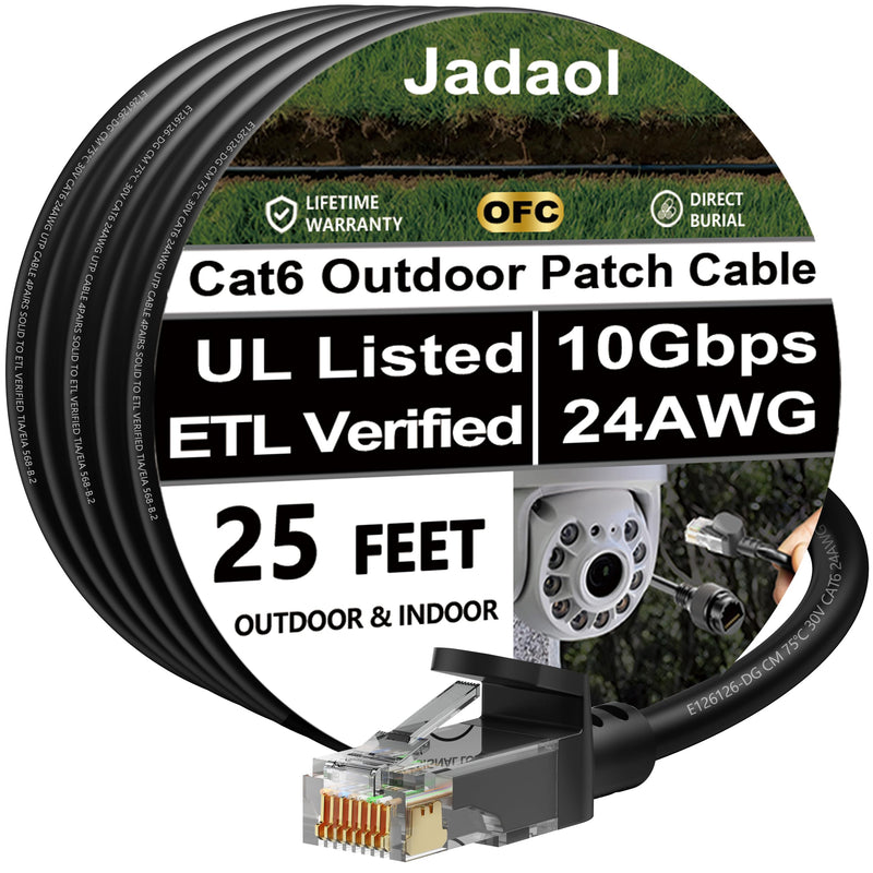 Jadaol Cat 6 Ethernet Cable 50 ft, 10Gbps Support Cat8 Cat7 Network, Flat RJ45 LAN Patch Cable, High-Speed Wired Internet Cable for Router, Modem, Switch, Gaming Consoles, PC, Streaming Devices, White