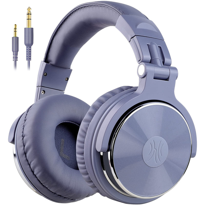 OneOdio Wired Over Ear Headphones Hi-Res Studio Monitor & Mixing DJ Stereo Headsets with 50mm Drivers and 1/4 to 3.5mm Jack for AMP Computer Recording Podcast Keyboard Guitar Laptop - Black