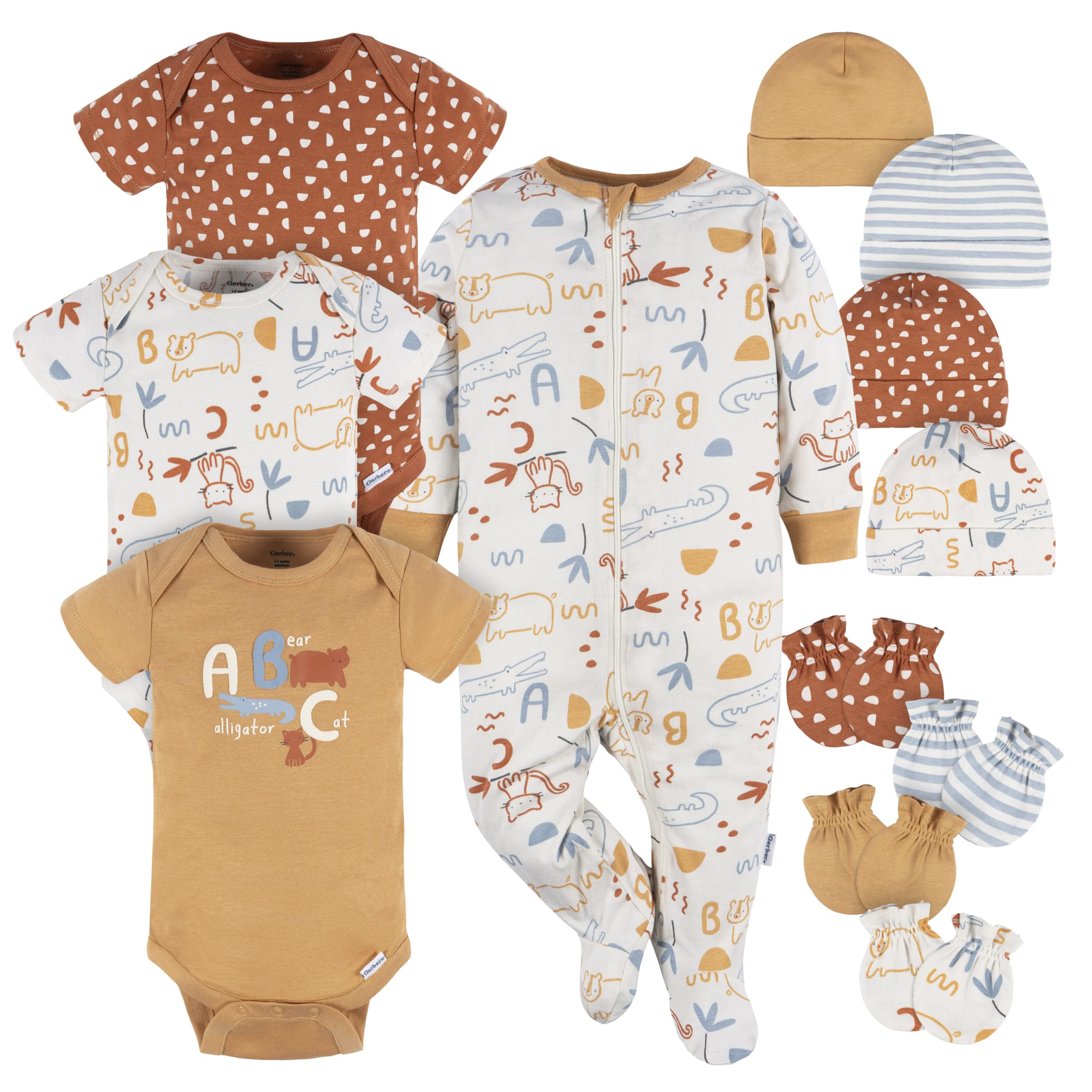 Gerber baby-girls Boys and Girls 12 Piece Layette Gift Set