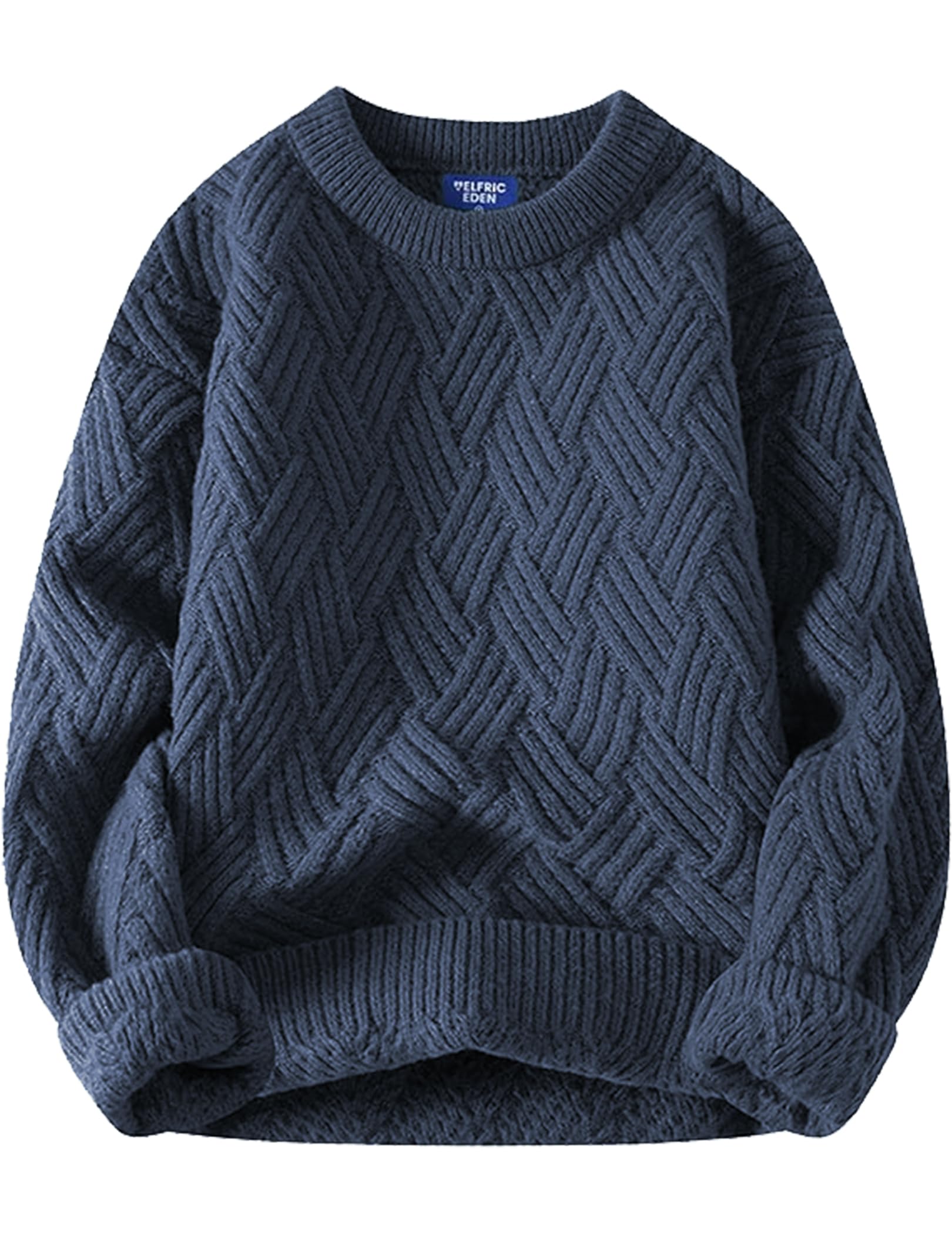 Aelfric Eden Vintage Oversized Sweaters Crewneck Knit Pullover Baggy Loose Casual Cable Sweater 2025 Fall Clothes-22