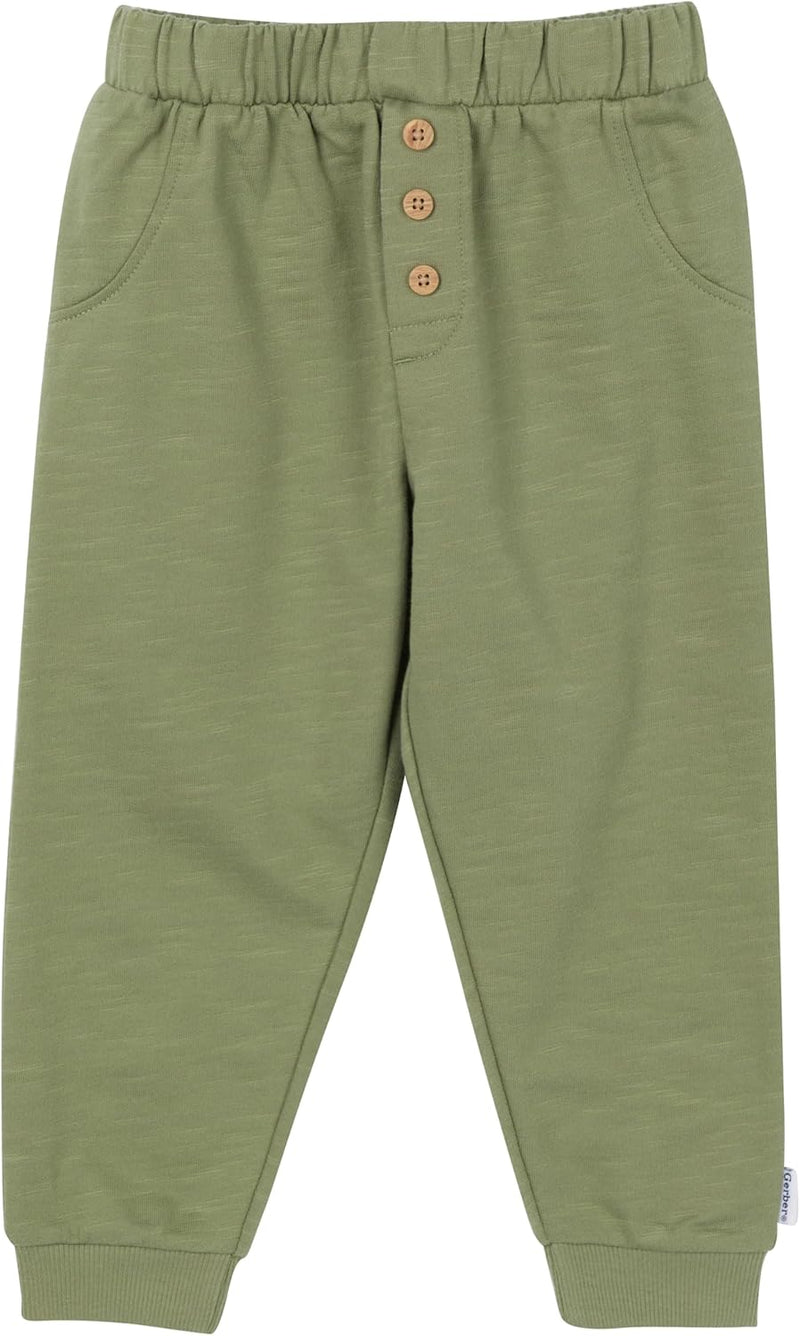 Gerber baby-boys Toddler 2-piece Top and Joggers Set
