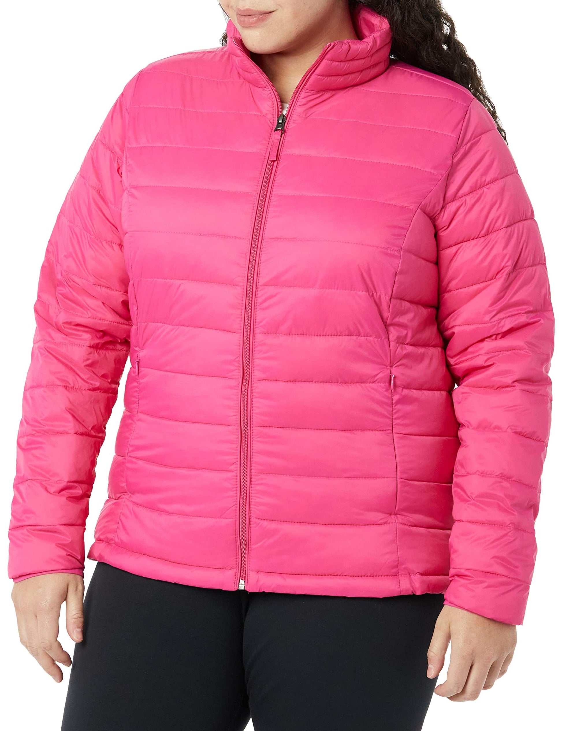 Amazon Essentials womens Lightweight Long-Sleeve Water-Resistant Packable Puffer Jacket (Available in Plus Size)-11
