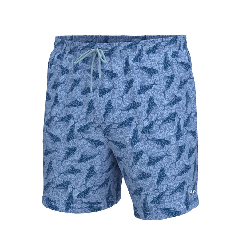 HUK Mens Pursuit Volley Short, Quick-Dry Fishing Shorts for Men
