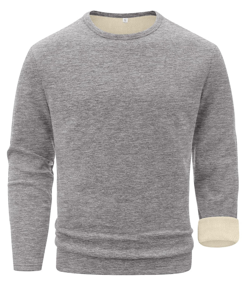 Sailwind Mens Wool Base Layer Long Sleeve Undershirts Crewneck Thermal Shirt-1
