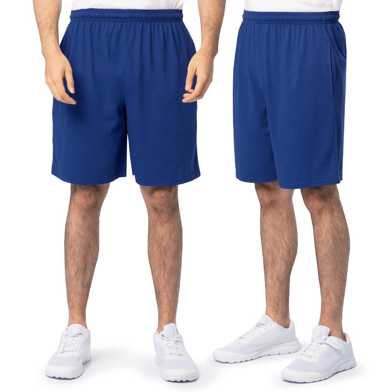Fruit of the Loom Men's Eversoft Cotton Shorts with Pockets (S-4XL)