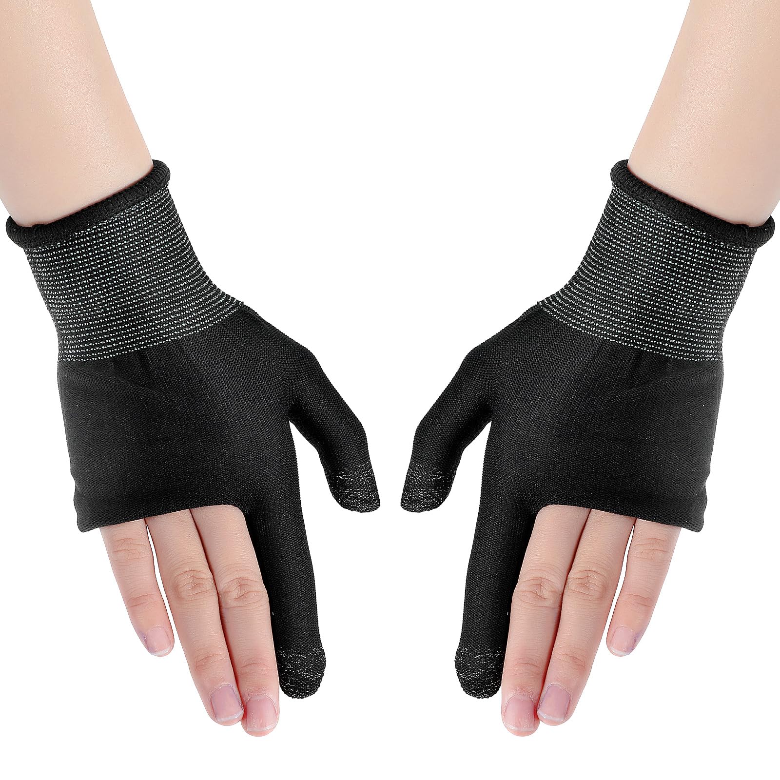 Ultra-Thin Mobile Gaming Gloves Touchscreen Gaming Gloves Anti-Sweat Mobile Finger Sleeve Breathable