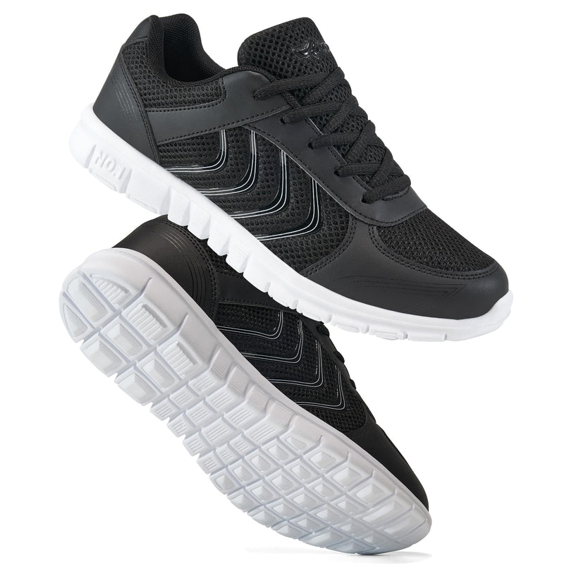 DUOYANGJIASHA Lightweight Walking Shoes for Women: Comfortable & Breathable Mesh Fashion Sneakers for Daily Wear - Casual Non Slip Tennis Shoes for Workout Gym Travel