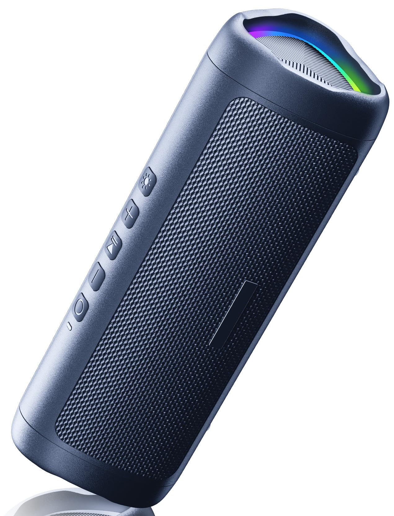 Bluetooth Speaker with HD Sound, Portable Wireless, IPX5 Waterproof, Up to 20H Playtime, TWS Pairing, BT5.3, for Home/Party/Outdoor/Beach, Electronic Gadgets, Birthday Gift (Black)