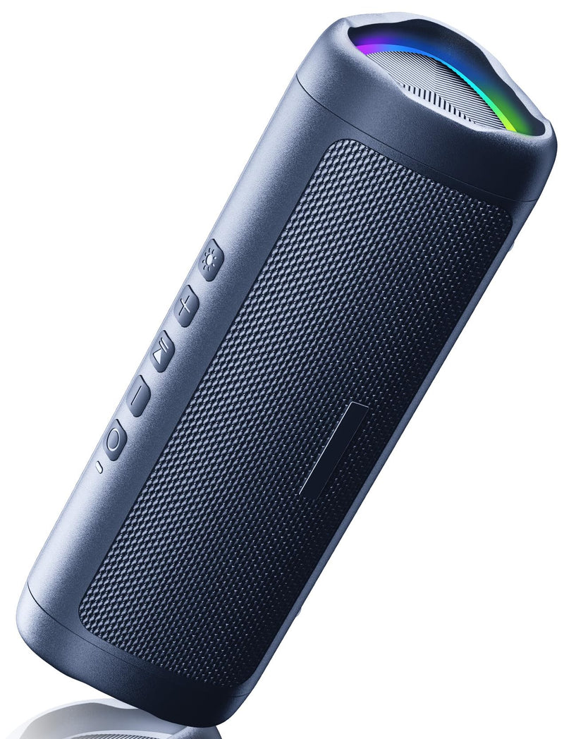 Bluetooth Speaker with HD Sound, Portable Wireless, IPX5 Waterproof, Up to 20H Playtime, TWS Pairing, BT5.3, for Home/Party/Outdoor/Beach, Electronic Gadgets, Birthday Gift (Pink)