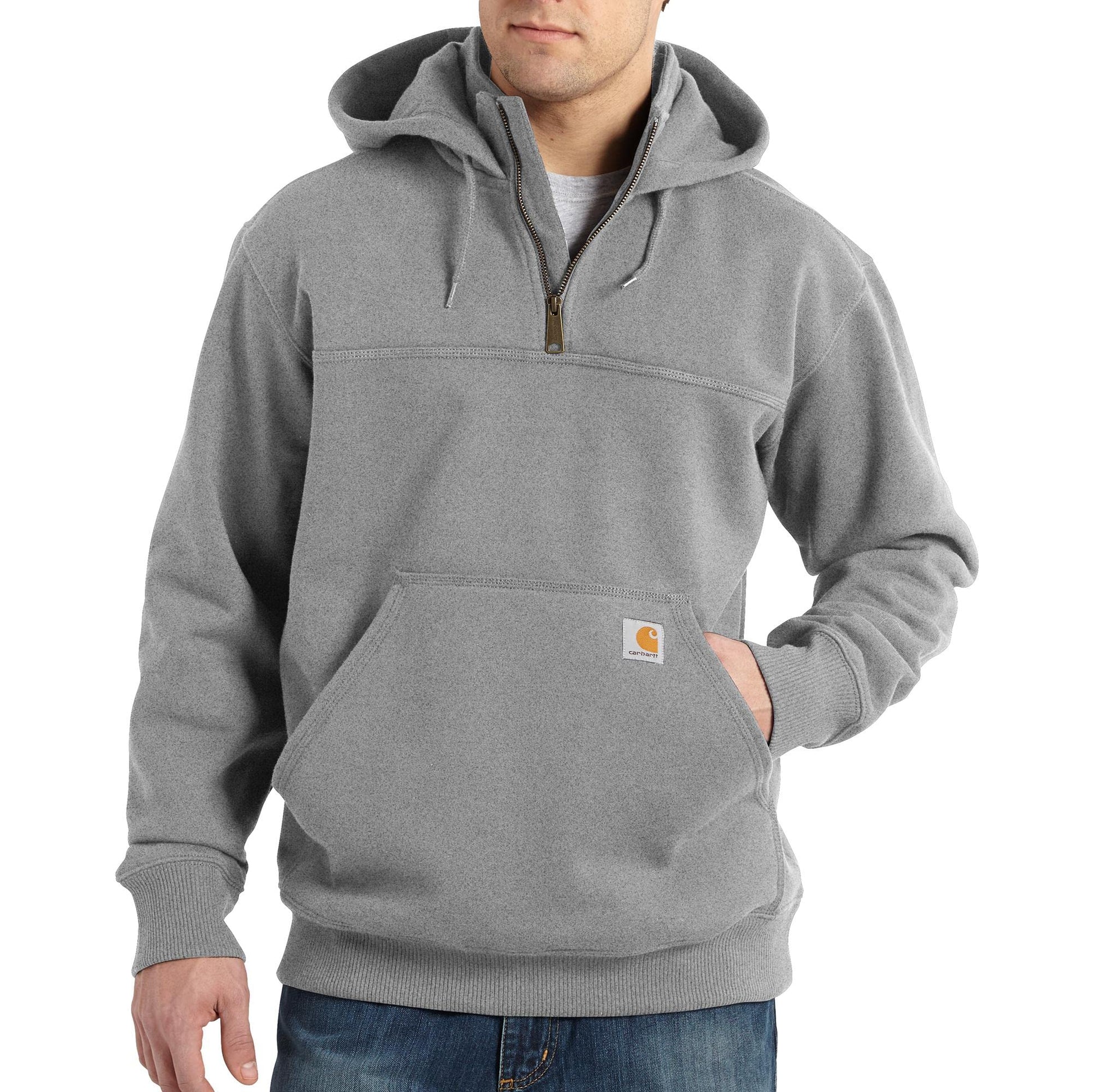 Carhartt mens Rain Defender Loose Fit Heavyweight Quarter-zip Sweatshirt-95