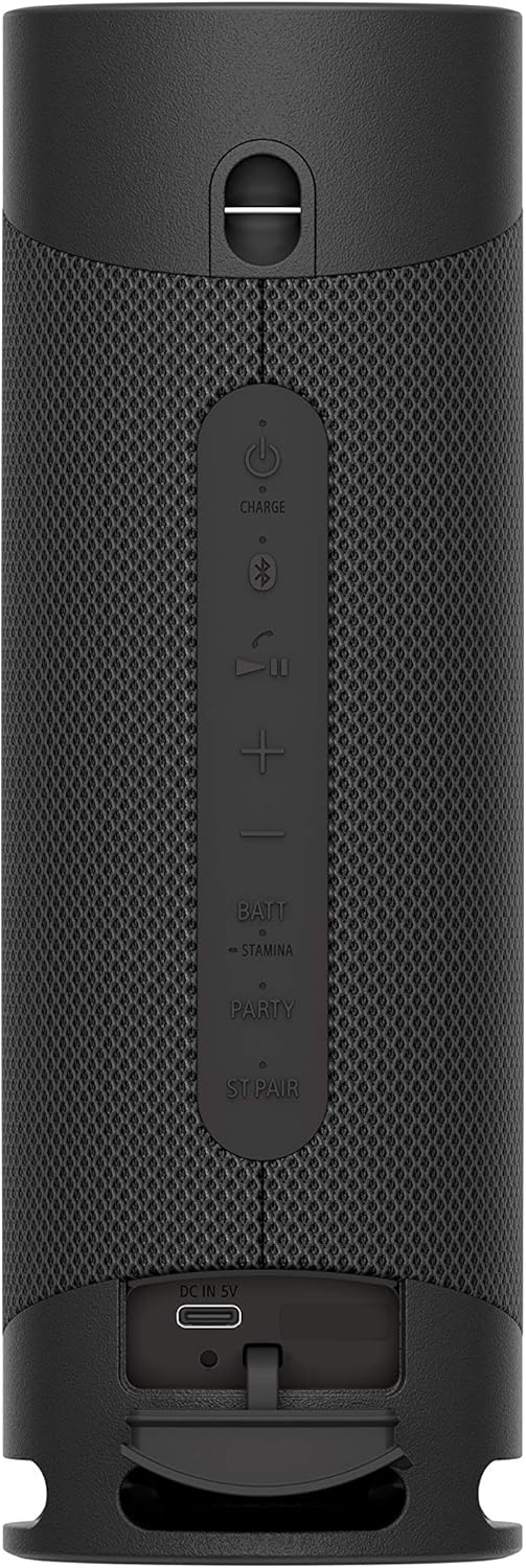 Sony SRS-XB23 - Super-Portable, Powerful and Durable, Waterproof, Wireless Bluetooth Speaker with Extra BASS – Black