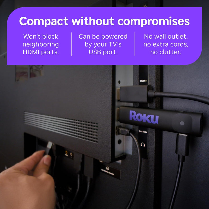 Roku Streaming Stick HD with Voice Remote