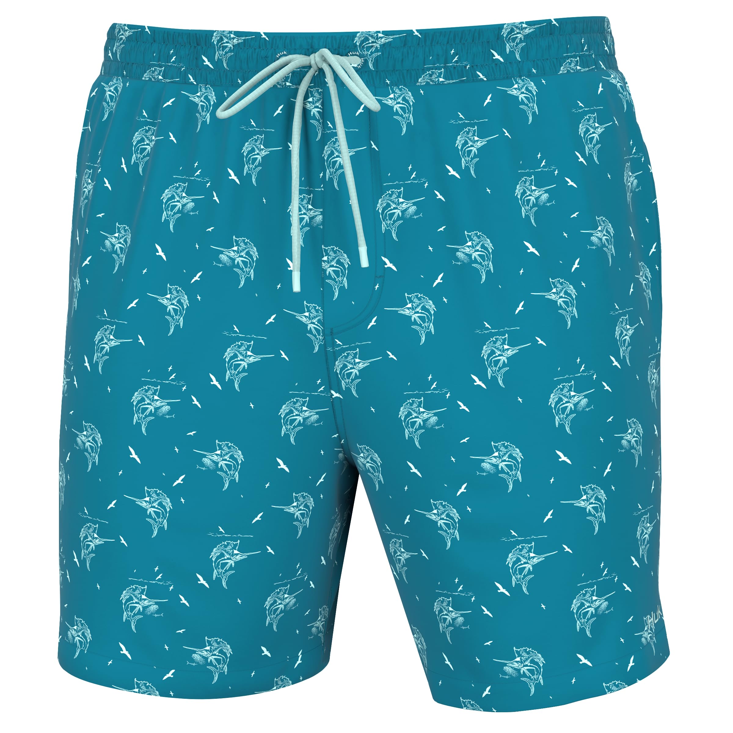 HUK Mens Pursuit Volley Short, Quick-Dry Fishing Shorts for Men