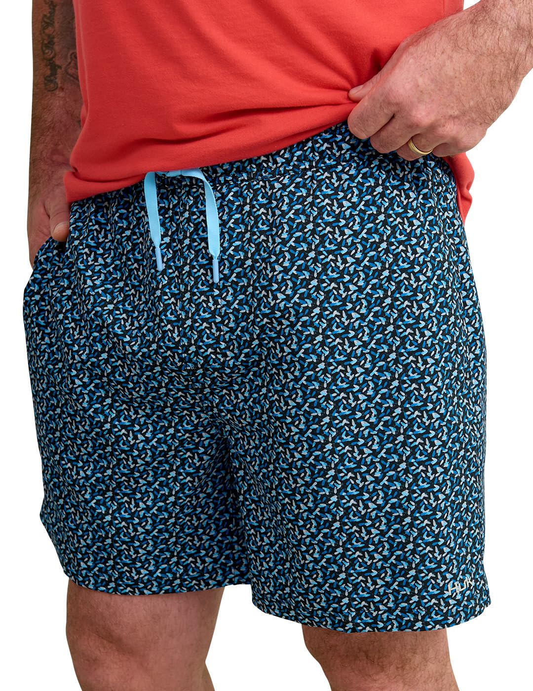 HUK Mens Pursuit Volley Short, Quick-Dry Fishing Shorts for Men