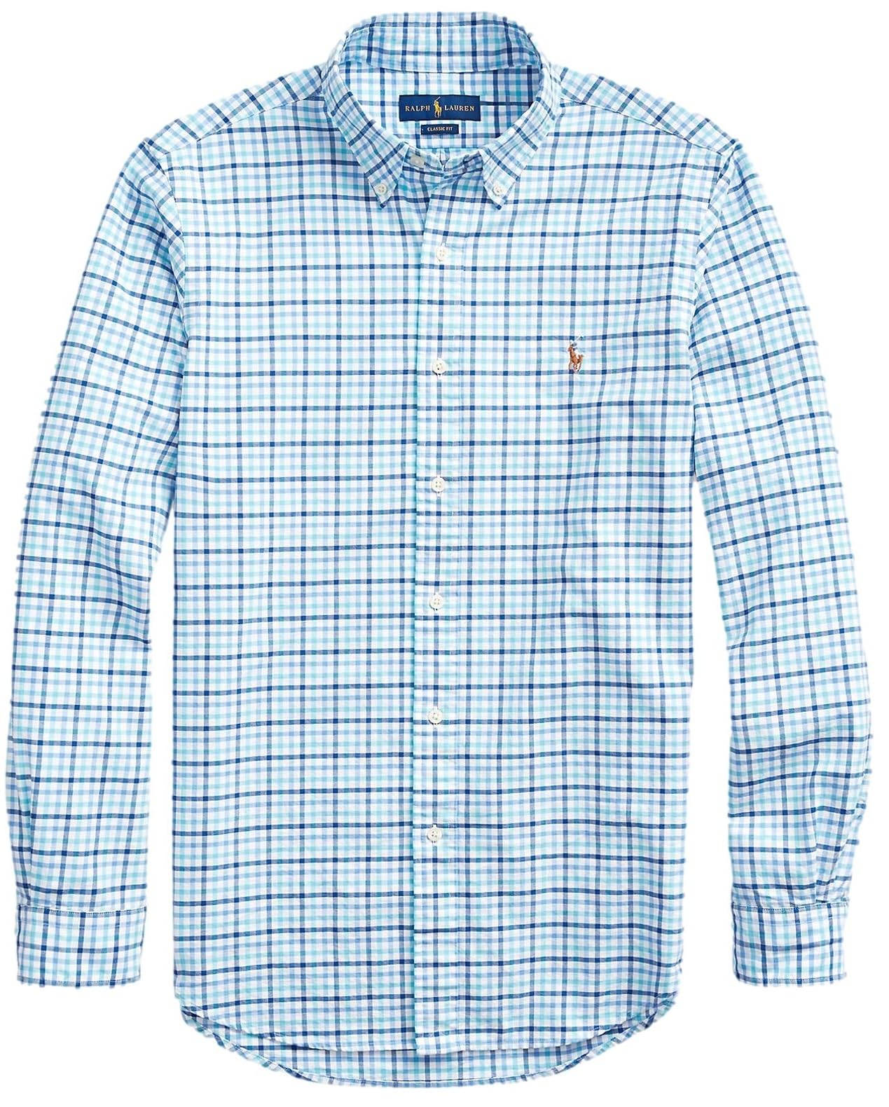 POLO RALPH LAUREN Men's Classic Oxford Long Sleeve Sport Shirt-92