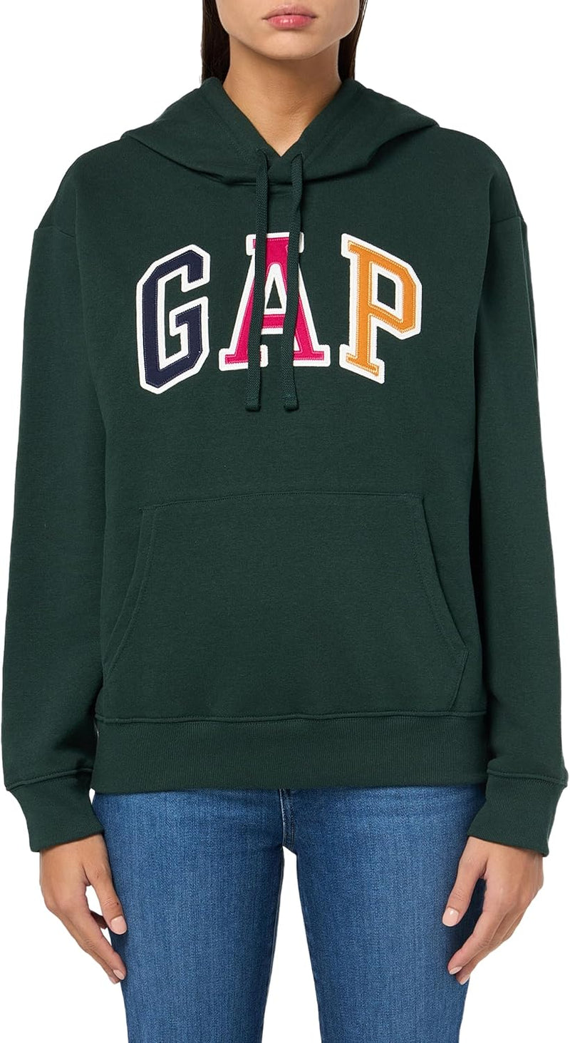 GAP Women's Logo Hoodie Hooded Pull-on Sweatshirt-82