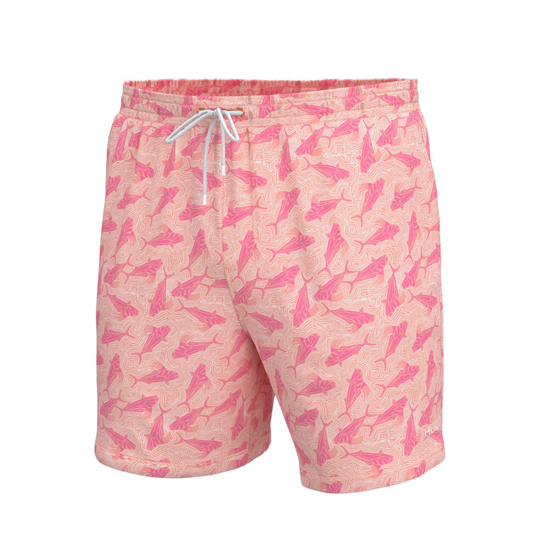 HUK Mens Pursuit Volley Short, Quick-Dry Fishing Shorts for Men