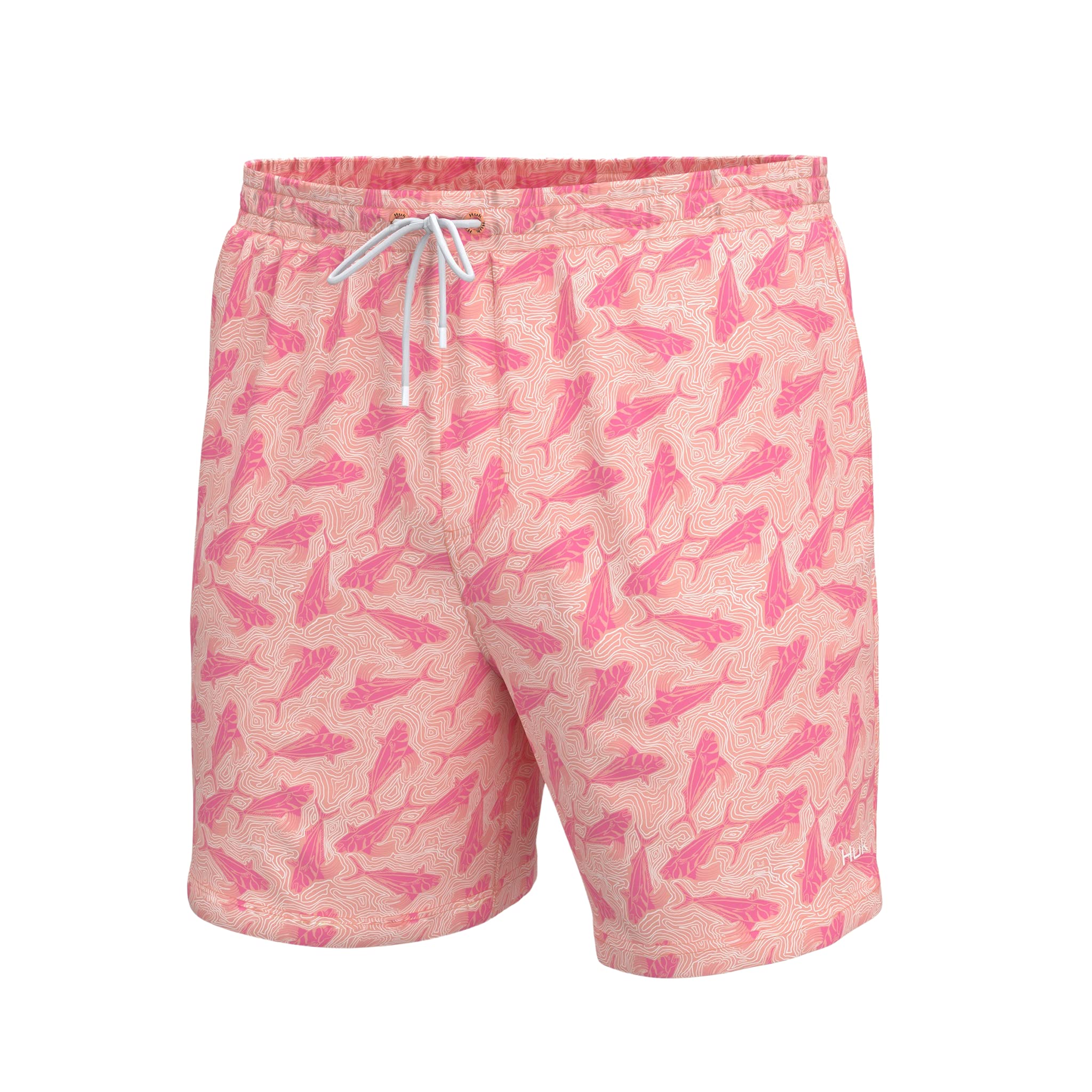 HUK Mens Pursuit Volley Short, Quick-Dry Fishing Shorts for Men